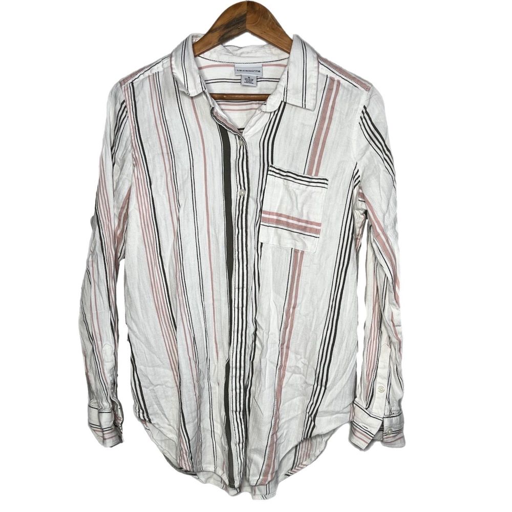 Woman M striped shirt, Liz Claiborne
